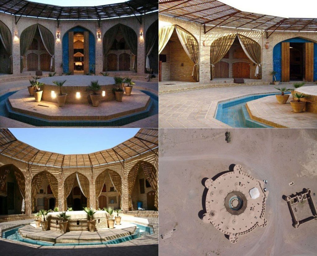 کاروانسرای زین الدین تنها کاروانسرای مدور ایران 1 کاروانسراس زین الدین - پایگاه اطلاع رسانی آژنگ