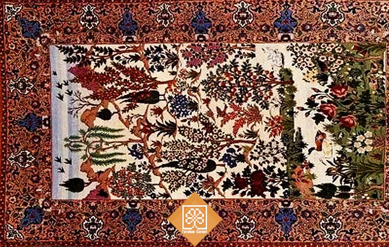 Baharestan carpet - پایگاه اطلاع رسانی آژنگ