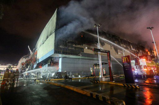 NCCC mall fire AFP - پایگاه اطلاع رسانی آژنگ