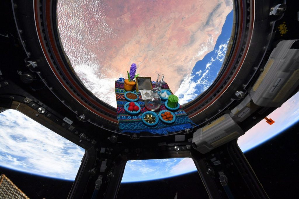 هفت سین در ایستگاه فضایی یاسمین مقبلی - پایگاه اطلاع رسانی آژنگ