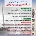 نشست “بررسی مناقشه ایران و رژیم اسرائیل”