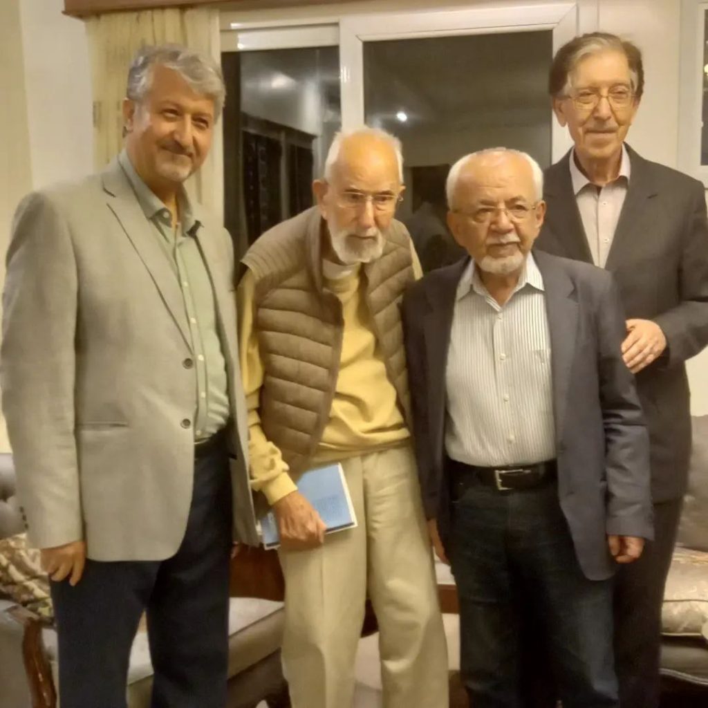 دیدار با استاد محمدعلی موحد در روز پاسداشت مولانا 1 دیدار با موحد - پایگاه اطلاع رسانی آژنگ