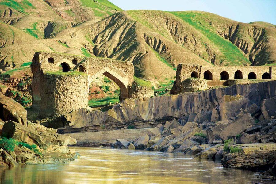 پل تاریخی گاومیشان عریض ترین طاق معماری جهان باستان 1 پل تاریخی گاومیشان - پایگاه اطلاع رسانی آژنگ