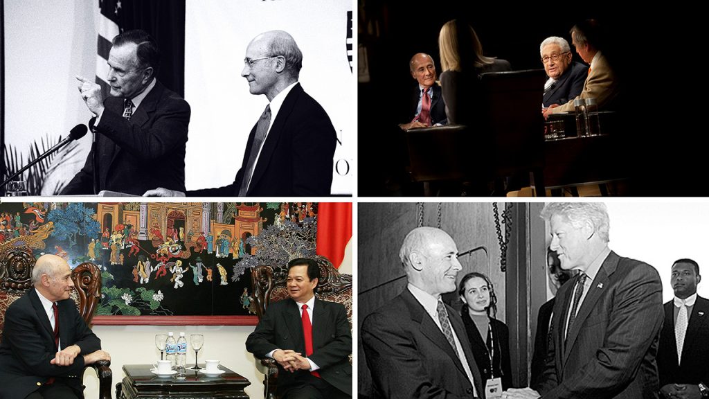 درگذشت جوزف نای،استاد دانشگاه هاروارد،توسعهدهنده نظریه«قدرت نرم» 1 Nye Leaders Collage 1280x720 - پایگاه اطلاع رسانی آژنگ