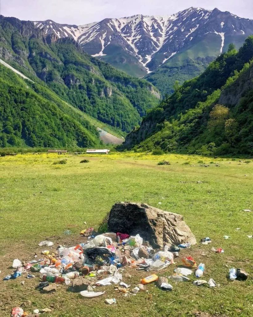 نتیجه زحمات گردشگران در منطقه ییلاقی دریاسر!! 1 دریا سر ۱ - پایگاه اطلاع رسانی آژنگ