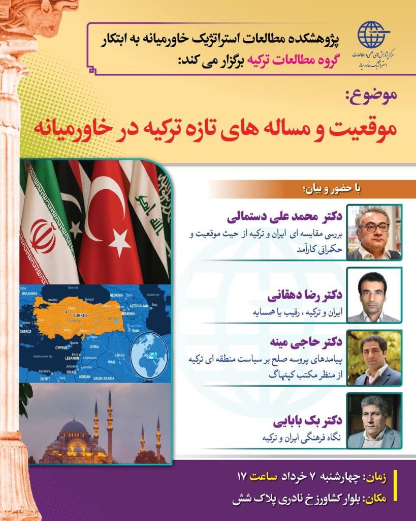 موقعیّت ومسئلههای تازهٔ ترکیه در خاورمیانه 1 موقعیت - پایگاه اطلاع رسانی آژنگ