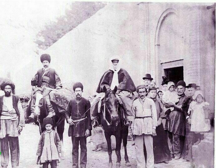 بیشتر ازدواجها در ایران بر مبنای آسایش و مال دور می زند 1 عروس قاجار ۱۲۸۴ محله ششگلان تبریز - پایگاه اطلاع رسانی آژنگ