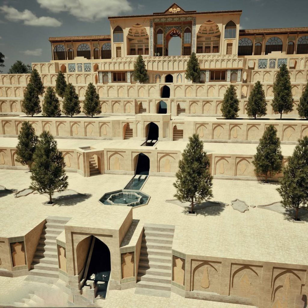 باغ تخت قراچه بنایی تاریخی در شیراز 1 تخت قراچه - پایگاه اطلاع رسانی آژنگ