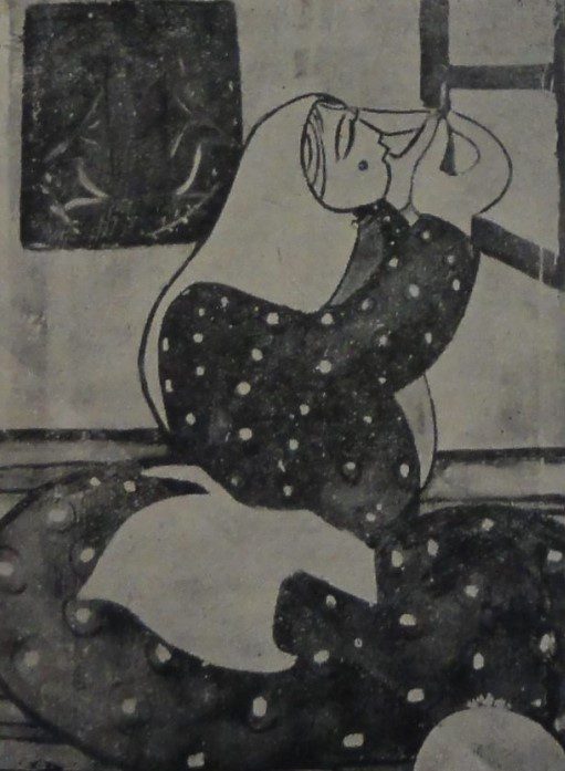 خانم باجی سوزن نخ میکند. حسن قایمی - پایگاه اطلاع رسانی آژنگ