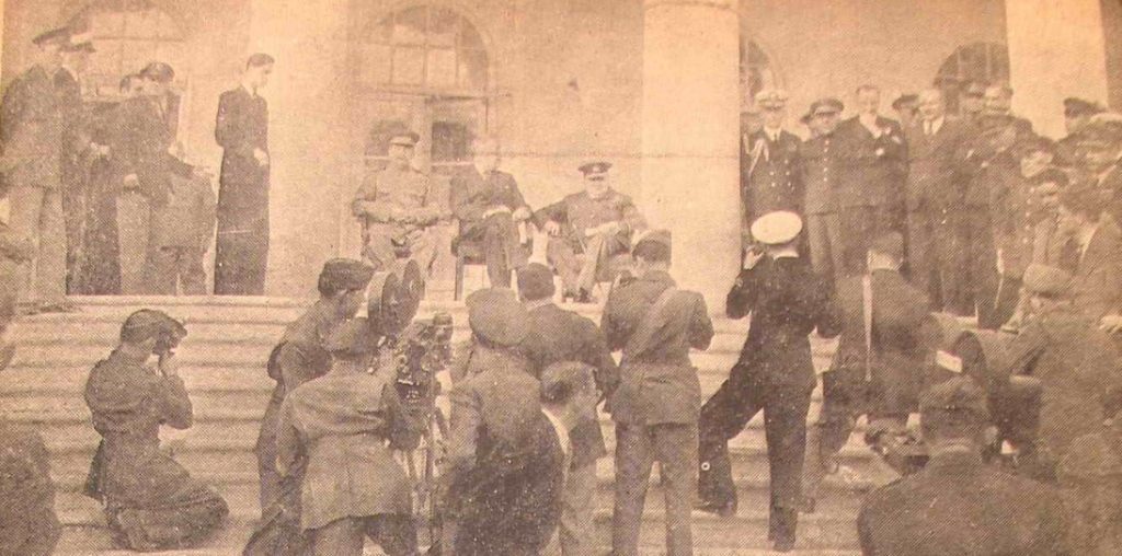 کنفرانس سران کشورهای آمریکا،شوروی و انگلستان در تهران و مراسم شمشیر استالینگراد 2 جنگ جهانی - پایگاه اطلاع رسانی آژنگ