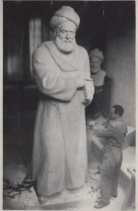 ابوالحسن صدیقی سازنده تندیس هنرمندان