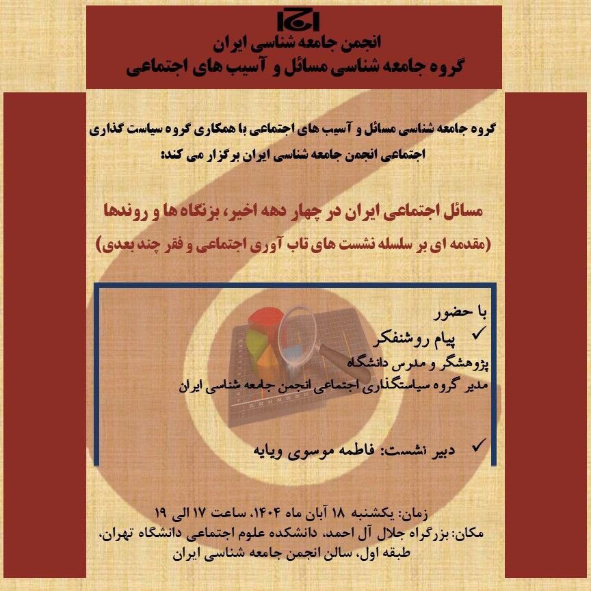 مسایل اجتماعی - پایگاه اطلاع رسانی آژنگ