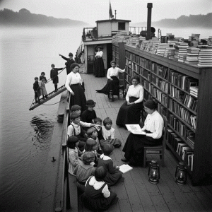 کشتی کتاب زنان پیام آوری دانش