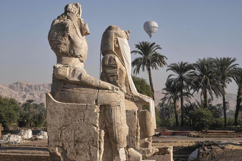 رونمایی از دو مجسمه عظیم آمنهوتپ سوم 1 آمنهوپ - پایگاه اطلاع رسانی آژنگ
