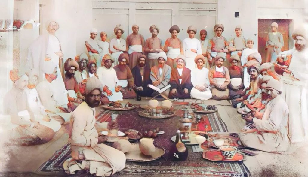 یلدای قاجاری رنگی شده scaled 1 - پایگاه اطلاع رسانی آژنگ