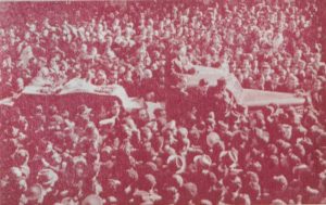 مراسم تشییع جنازه محمد مسعود روزنامه نگار ایرانی