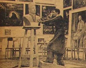 نمایشگاه مجسمه های آقای علی اکبر صنعتی