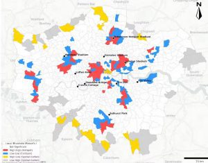 مسابقات فوتبال لیگ برترانگلستان می‌تواند کانون‌های جرم وجنایت باشد