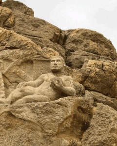 اثر تاریخی تندیس هرکول؛در کرمانشاه