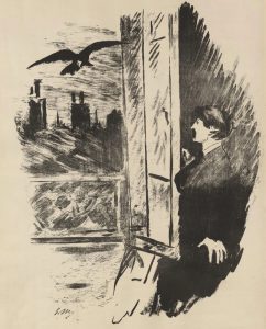 شعر غم‌انگیز «کلاغ» اثر ادگار آلن پو؛واکنشی آزاردهنده‌به ترس‌ها