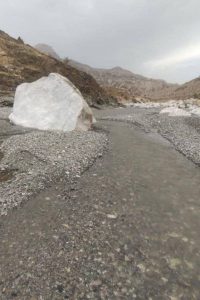  تنگه فنوج با رودخانه های فصلی جاذبه طبیعی سیستان