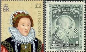 تکفیرملکه الیزابت اول انگلستان،توسط پیوس پنجم