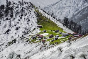 منطقه ماسال در فصل زمستان