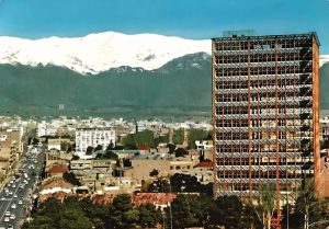 ساختمان پلاسکو در حال ساخت؛سال ۱۳۴۱