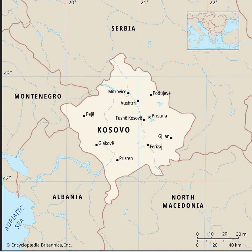 کوزوو - پایگاه اطلاع رسانی آژنگ