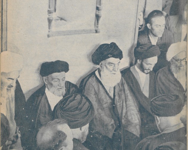 دیدار آیت الله کاشانی و آیت الله بروجردی 1 بروجردی - پایگاه اطلاع رسانی آژنگ