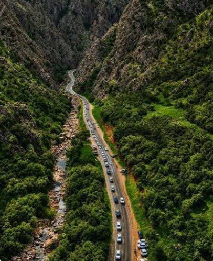 جاده روستای دزلی«بهشت پنهان»کردستان 1 جاده 1 - پایگاه اطلاع رسانی آژنگ